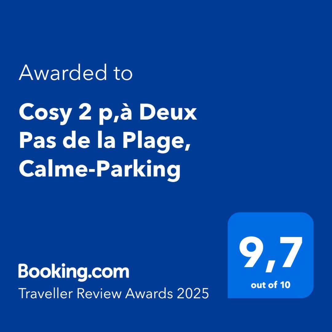 Cosy 2 P,A Deux Pas De La Plage, Calme-Parking ニース エクステリア 写真